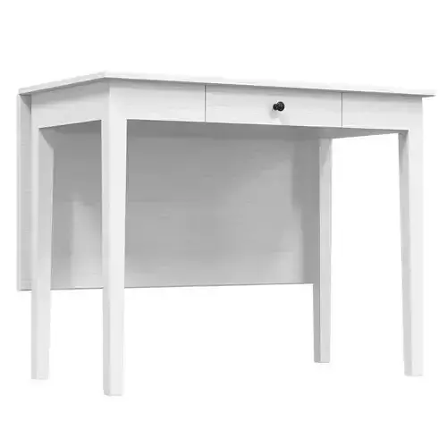 IKEA - IDANAS IDANES Table with folding board 3D model