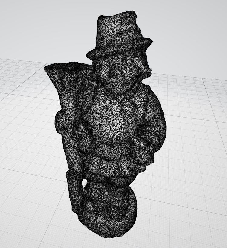 belarus figurine of man holding stick 3D model_4