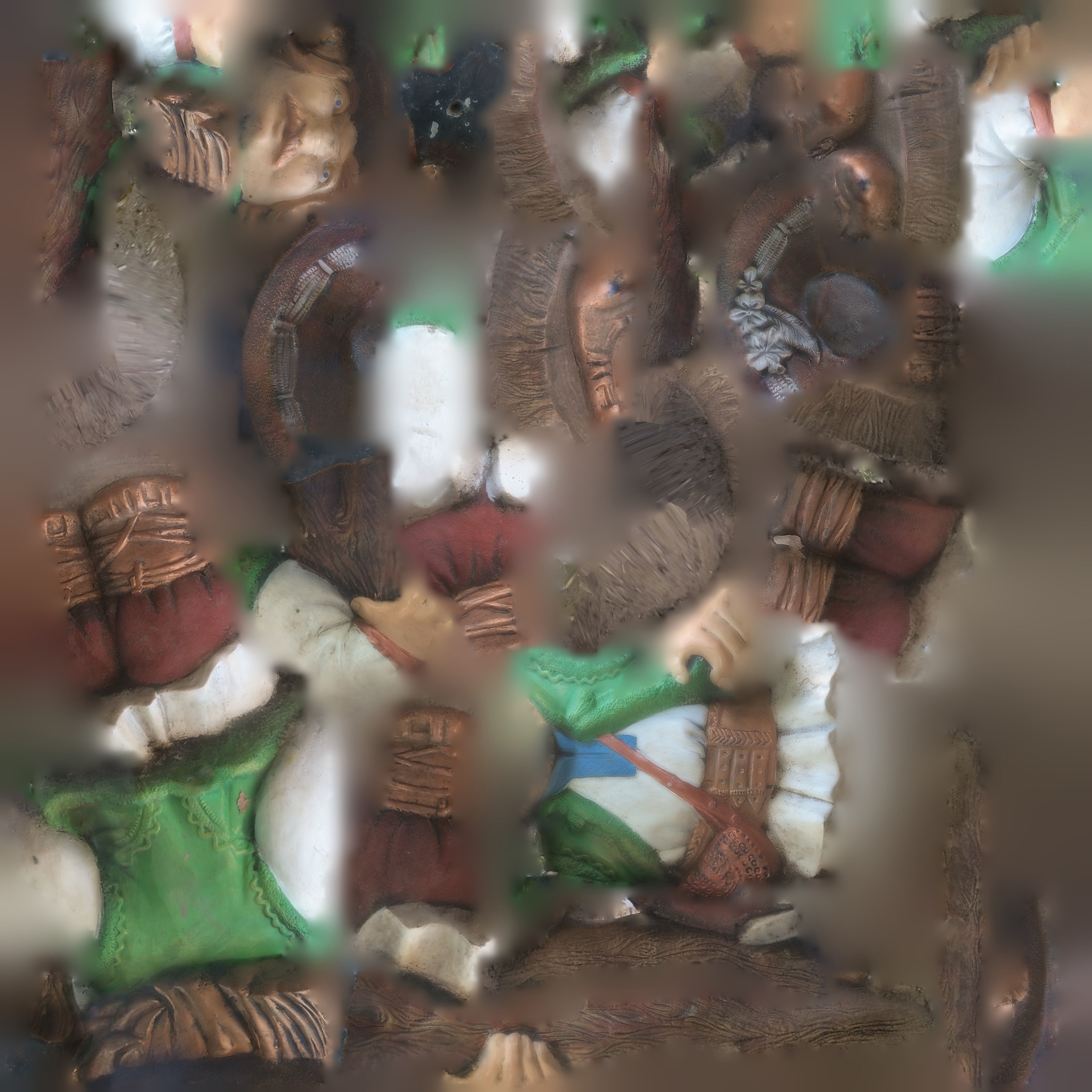 belarus figurine of man holding stick 3D model_5