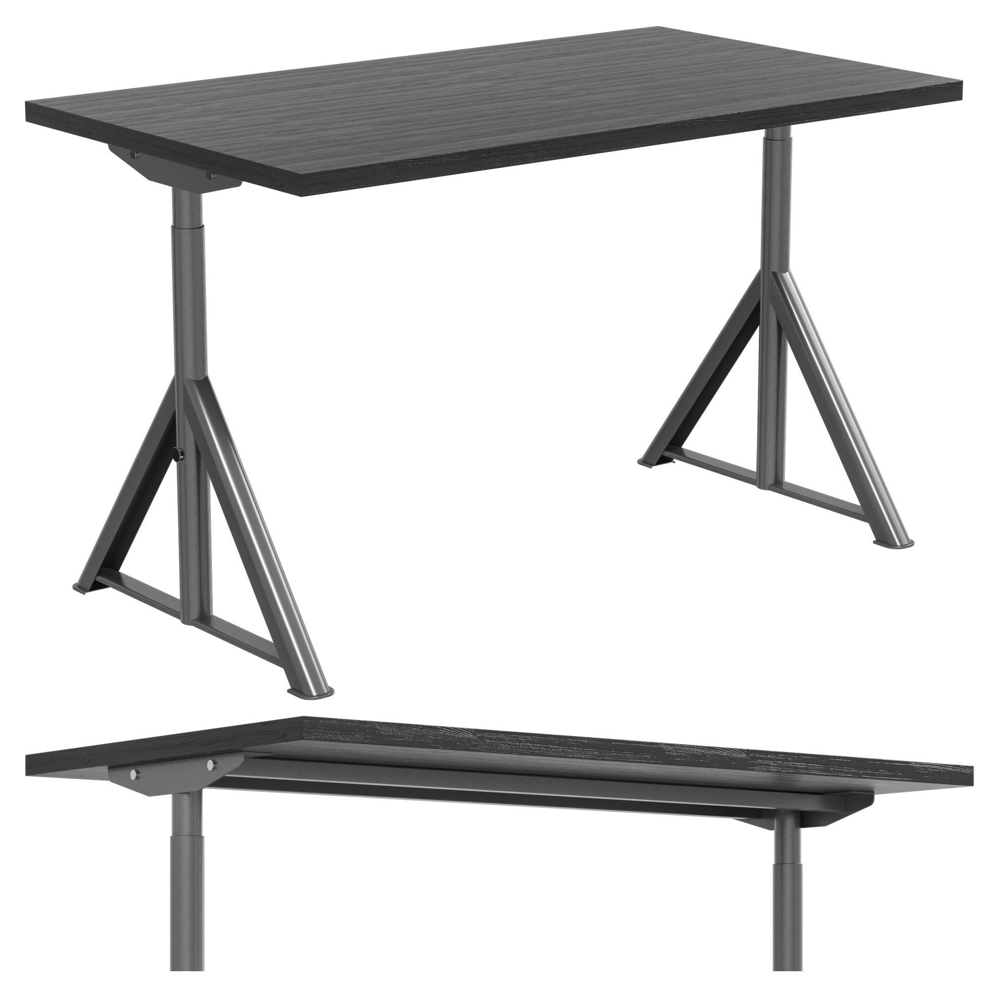 IKEA IDASEN IDASEN Desk 3D model CGTrader