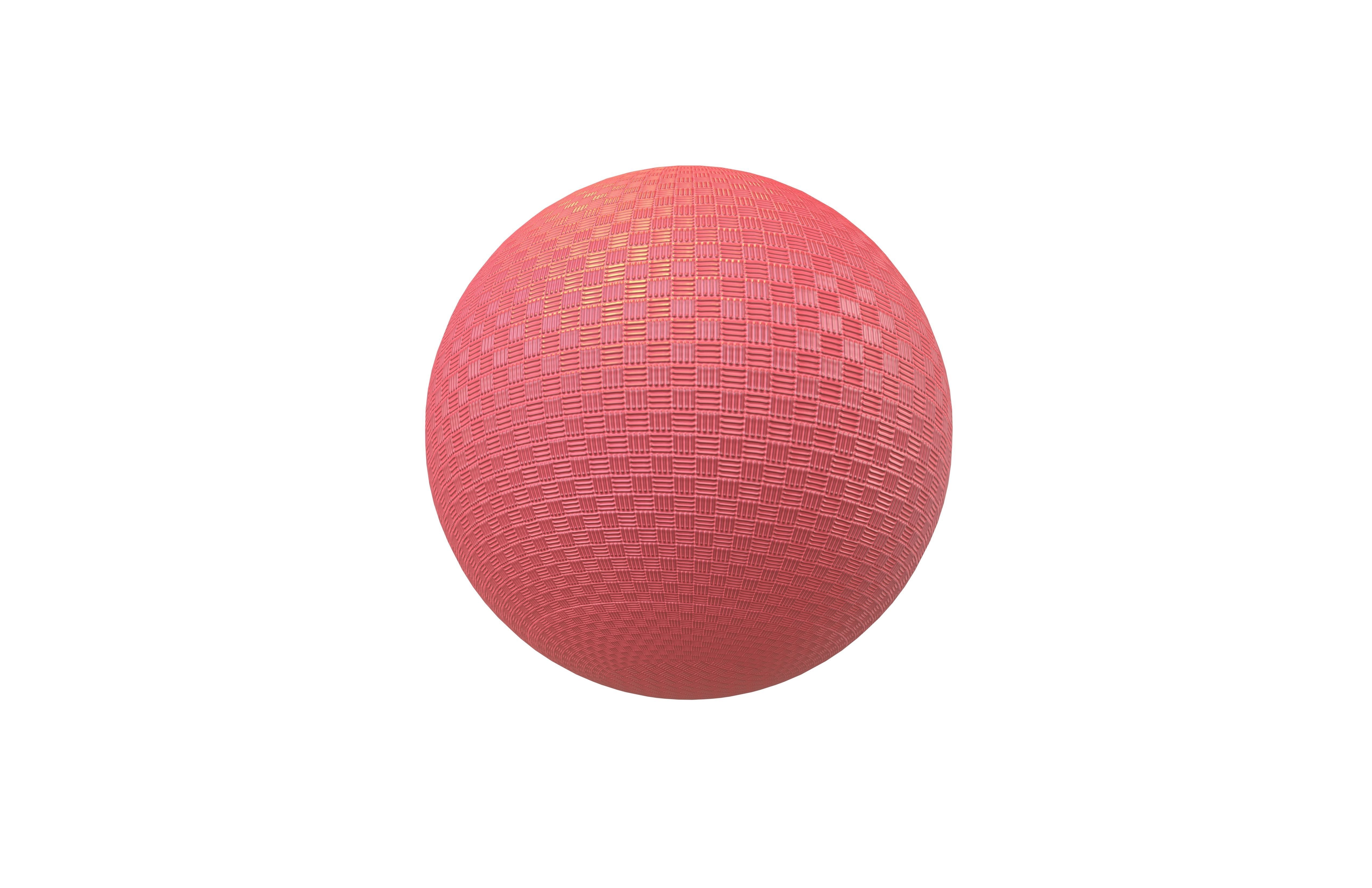 Dodgeball v1 001 Low-poly 3D model_3