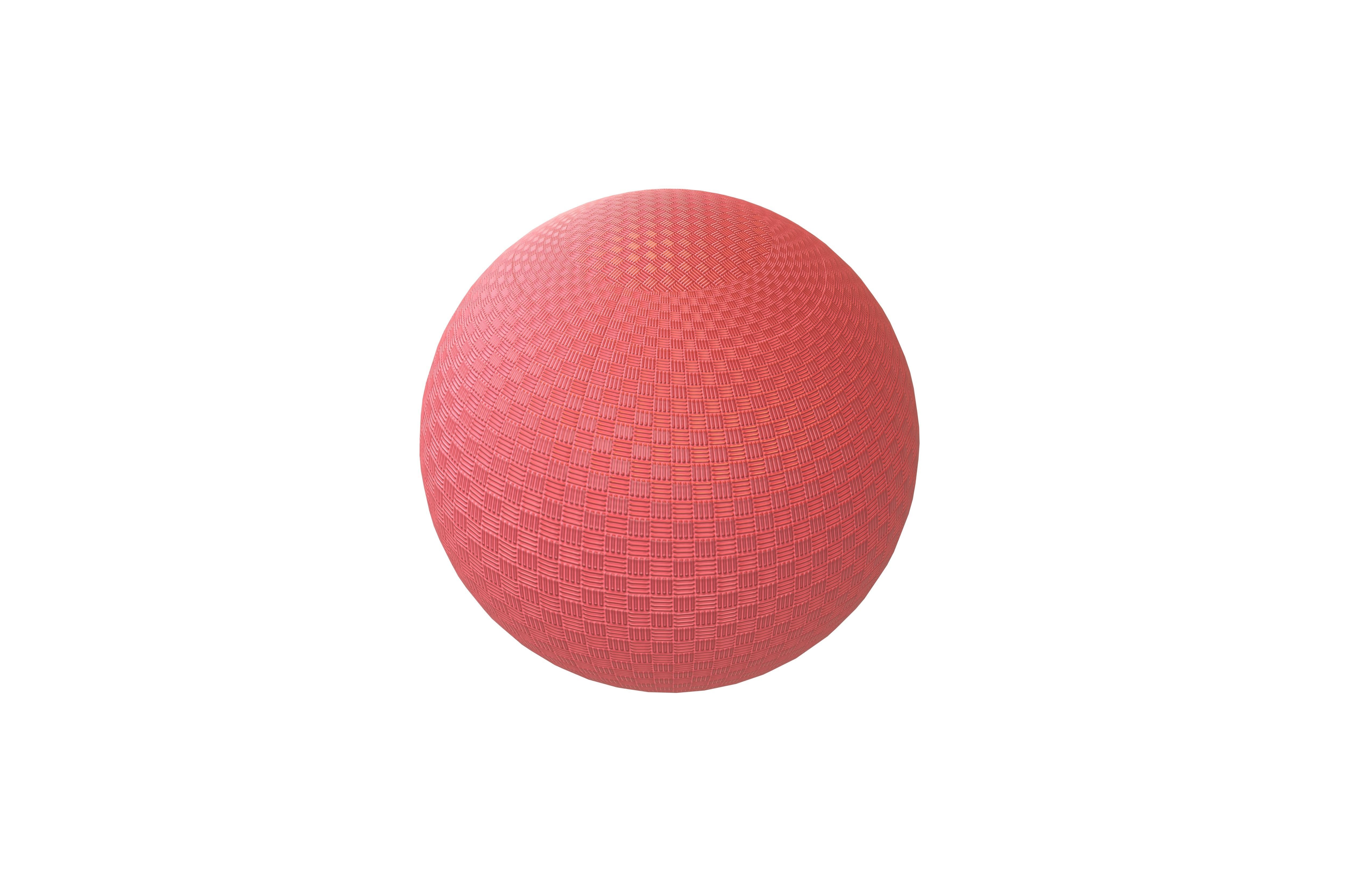 Dodgeball v1 001 Low-poly 3D model_2