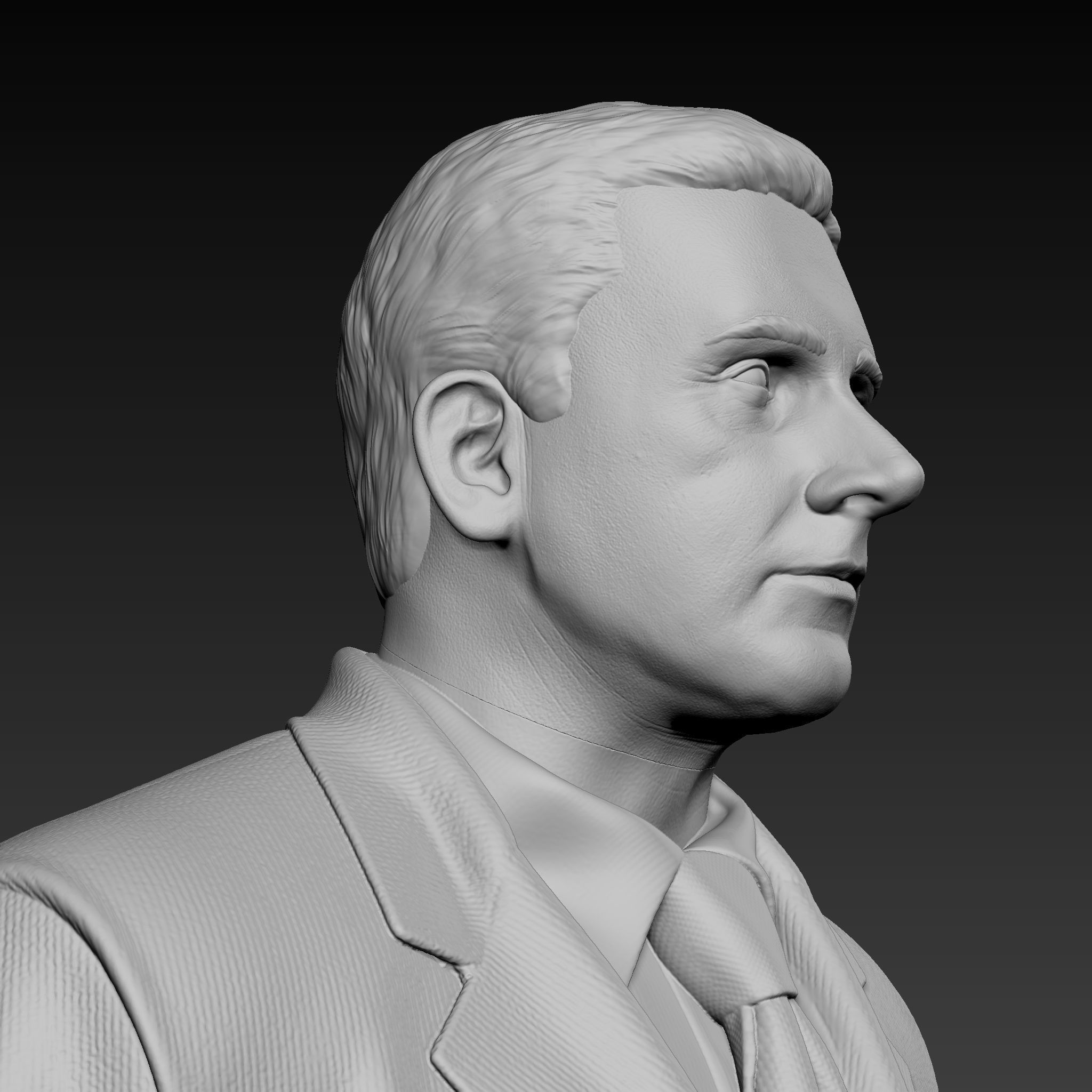 Michael Scott - The Office Bust 3D print model_10