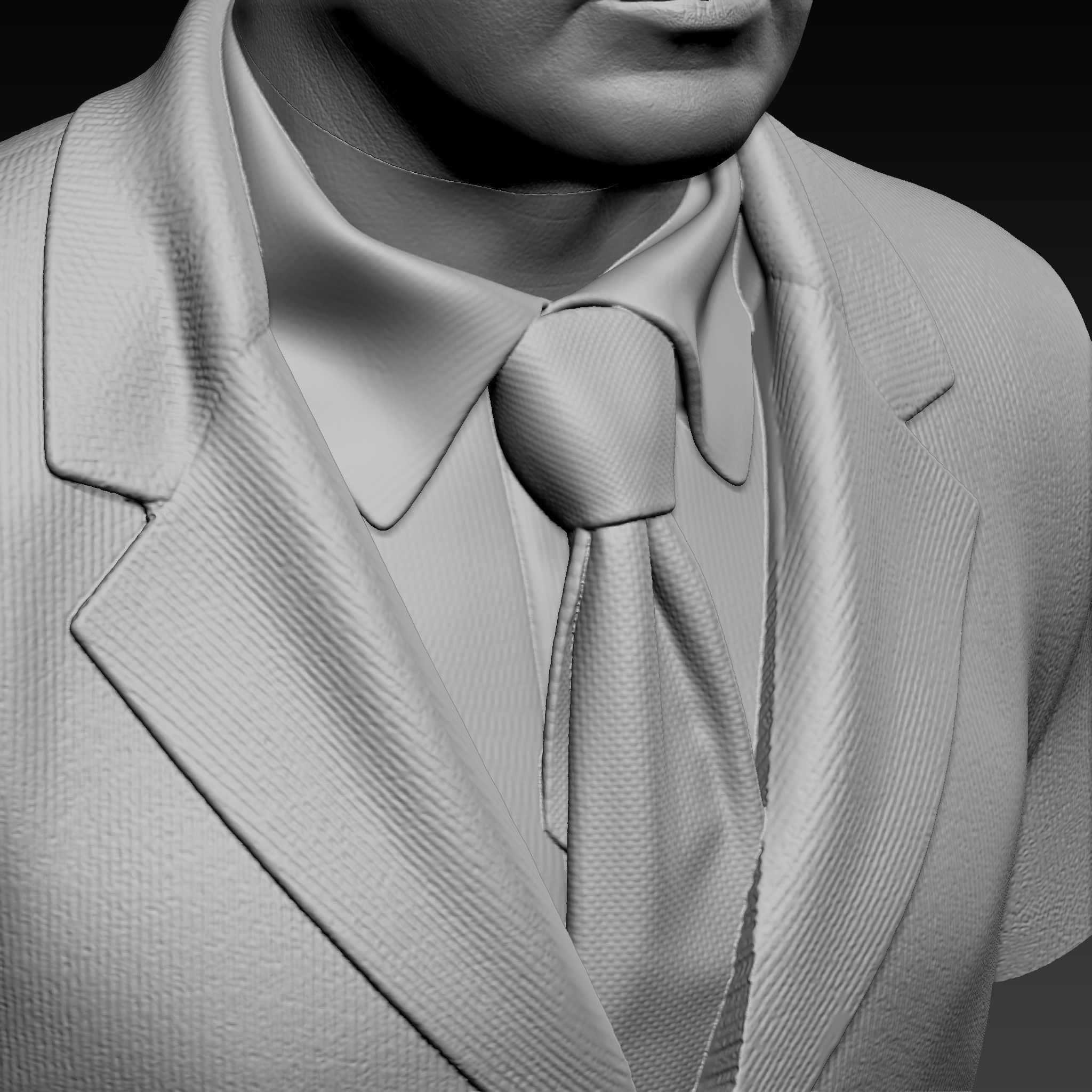 Michael Scott - The Office Bust 3D print model_8