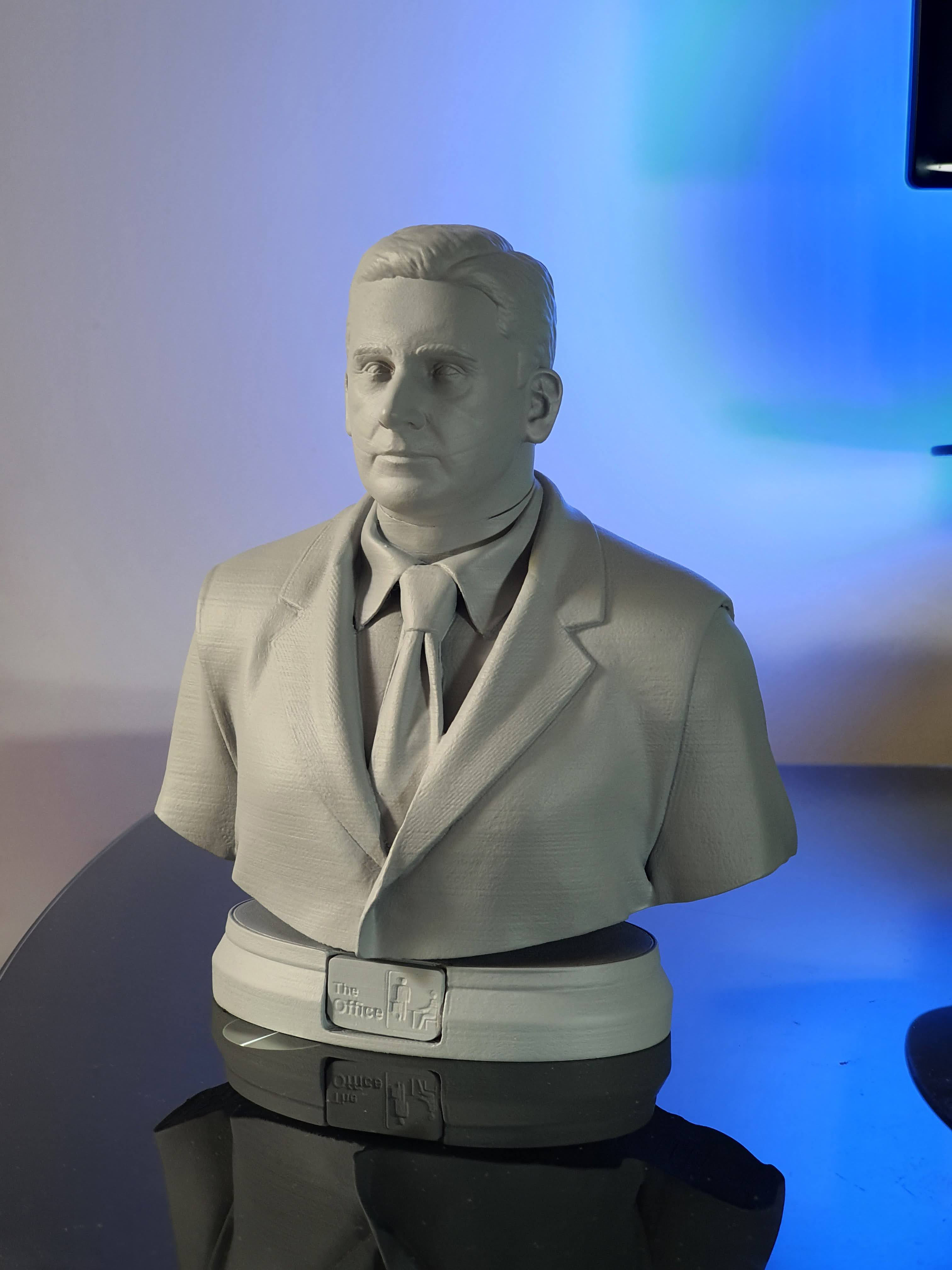 Michael Scott - The Office Bust 3D print model_1