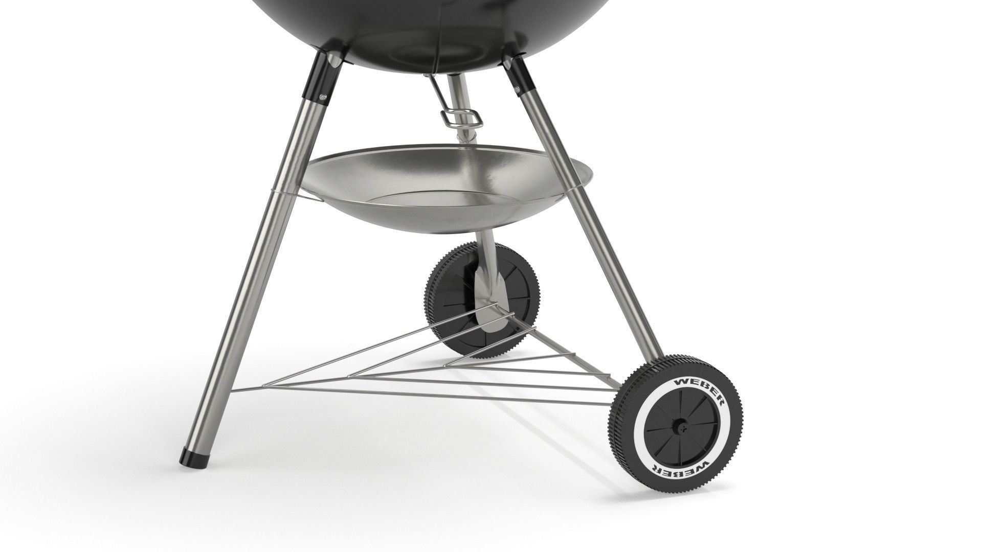 Weber 741001 Original Kettle 22-Inch Charcoal Grill 3D model_2