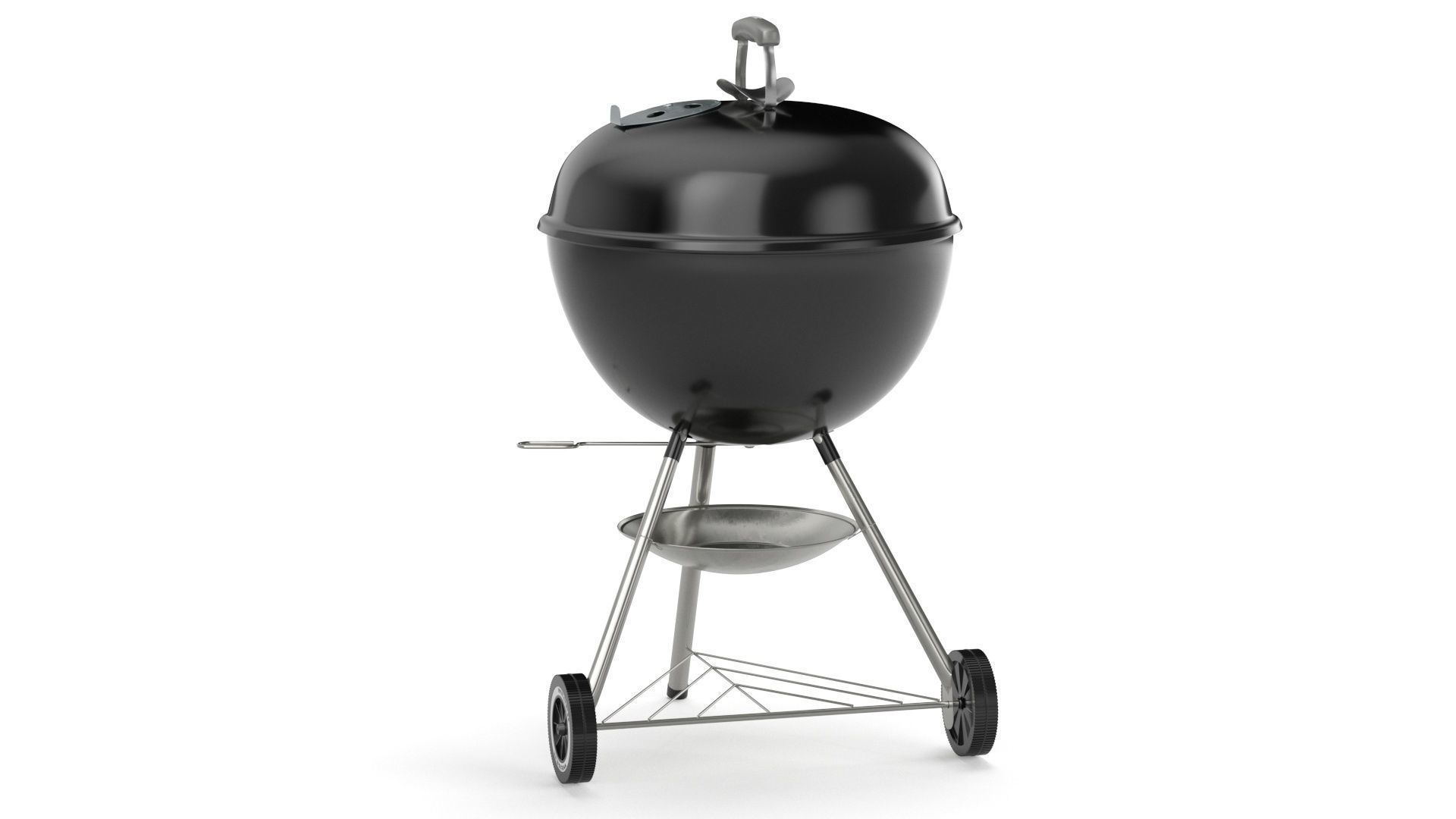 Weber 741001 Original Kettle 22-Inch Charcoal Grill 3D model_22