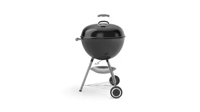 Weber 741001 Original Kettle 22-Inch Charcoal Grill 3D model Weber 741001 Original Kettle 22-Inch Charcoal Grill 3D model