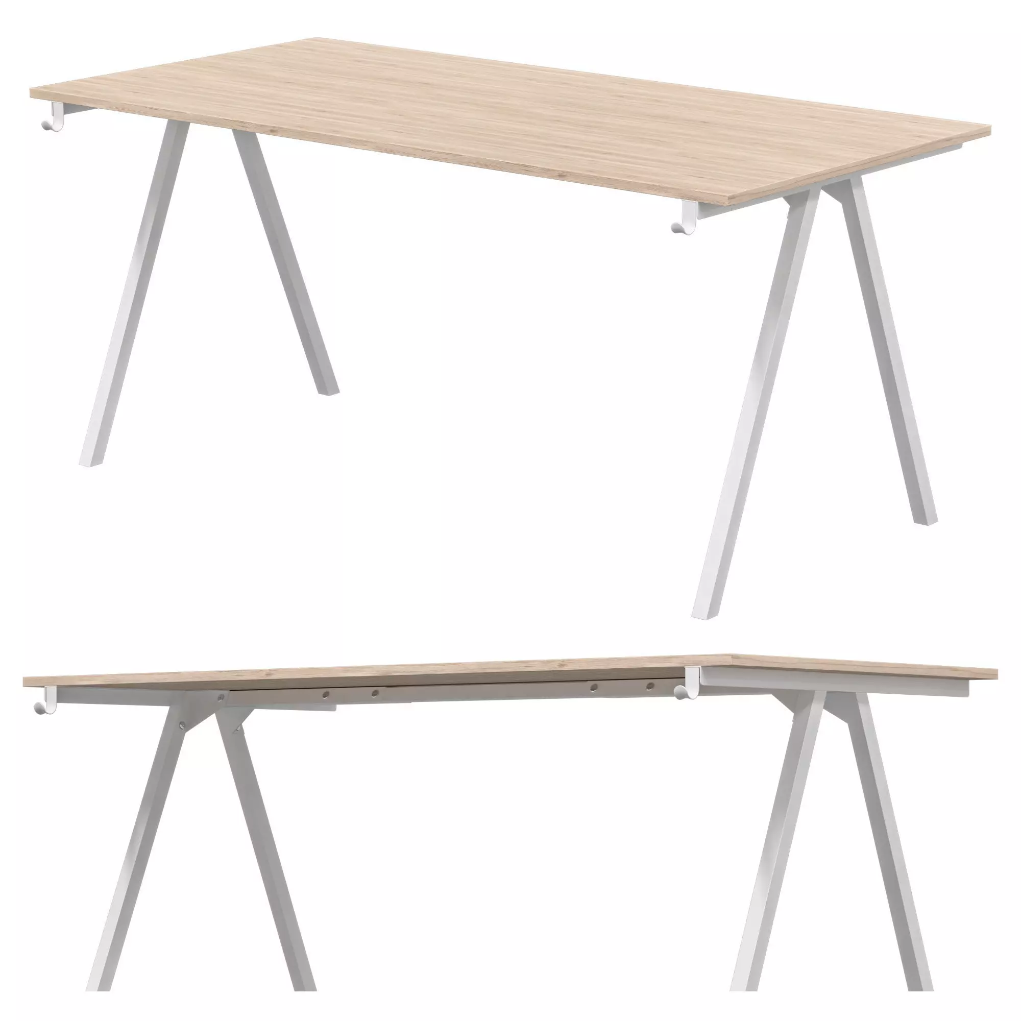 IKEA - TROTTEN Desk 3D model
