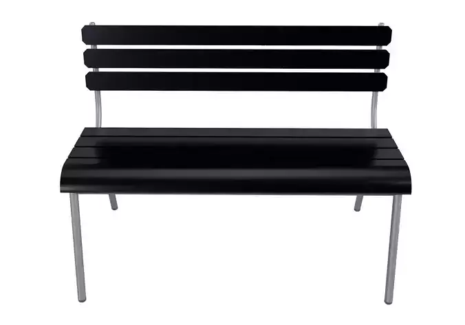 Metal bench