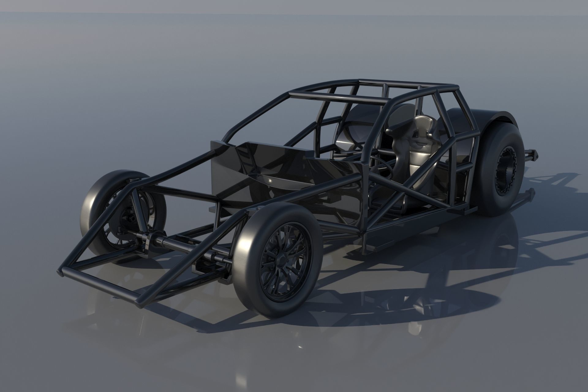 Chevrolet Cobalt Pro Mod  3D print model_6