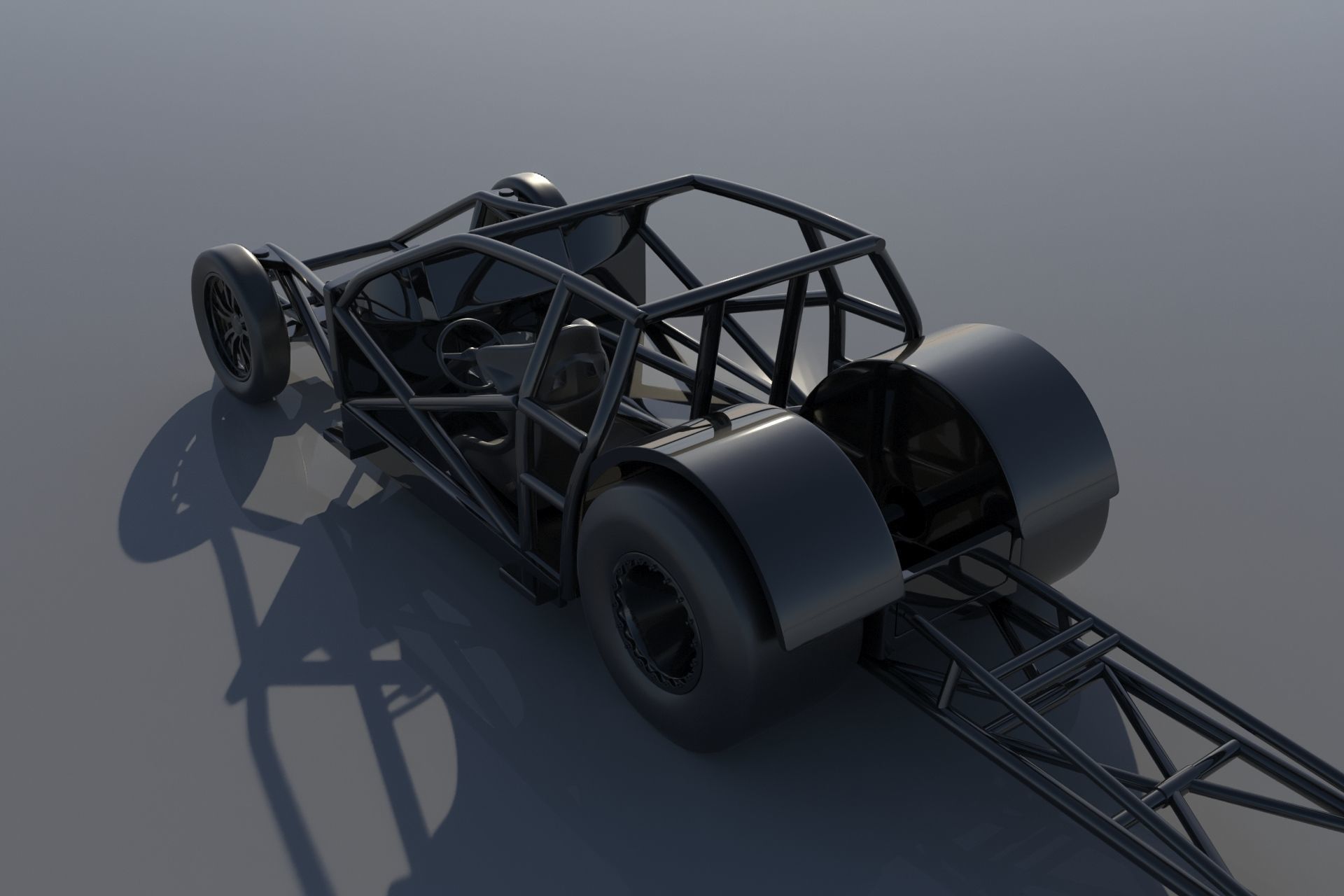 Chevrolet Cobalt Pro Mod  3D print model_8