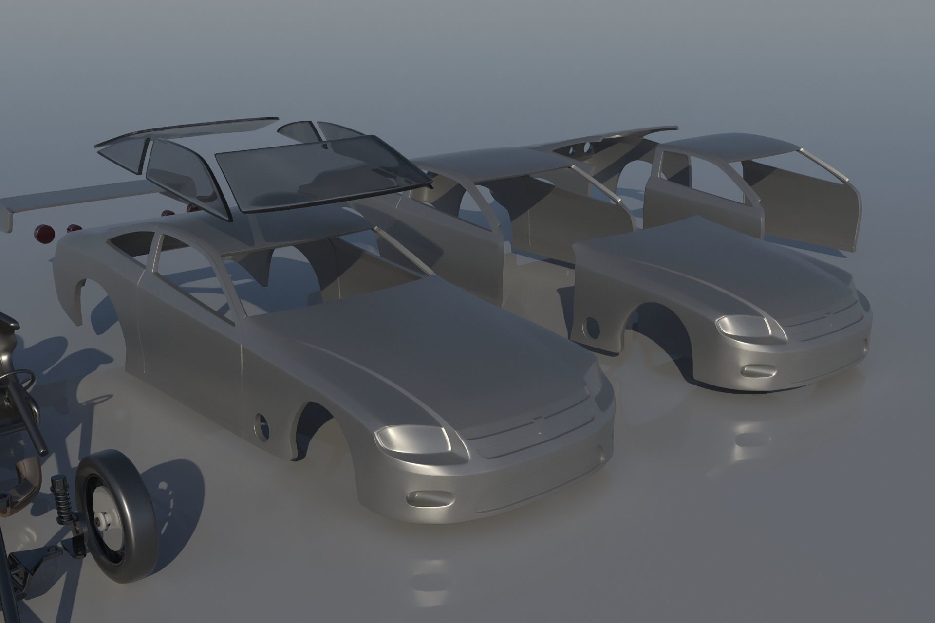 Chevrolet Cobalt Pro Mod  3D print model_14