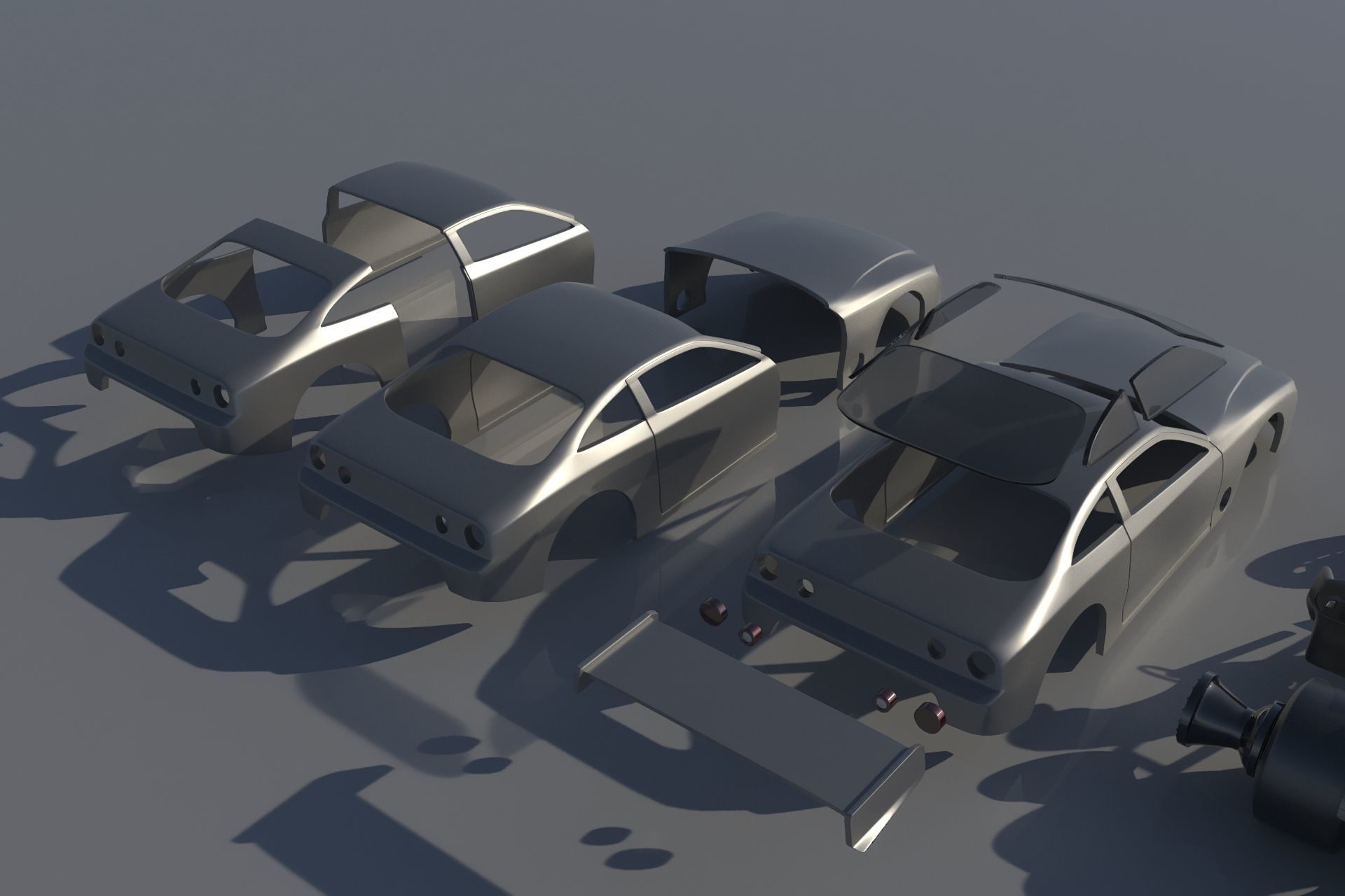 Chevrolet Cobalt Pro Mod  3D print model_13