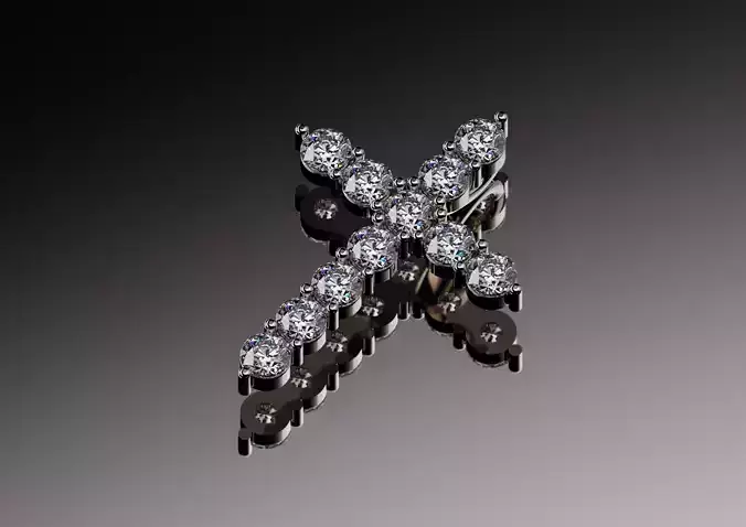 Pendant Tif style cross