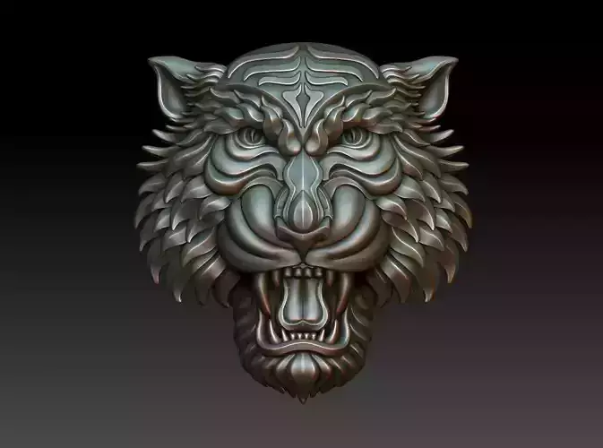 Tiger pendant 2