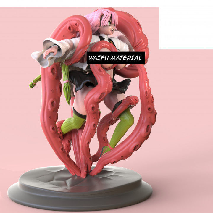 Sexy Pilar vs Tentacle 3D print model_1