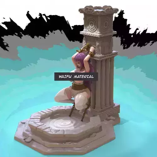  Saint Waifu saving us 3D print model