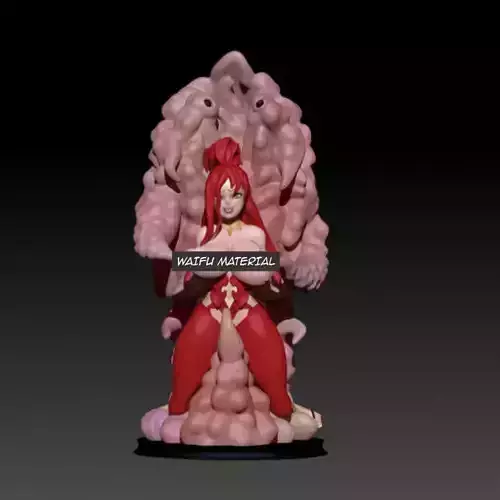 astarot and tentacle monster waifu