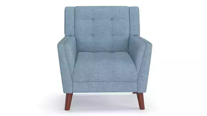 Christopher Knight Home Alisa Mid Century Modern Fabric Armchair