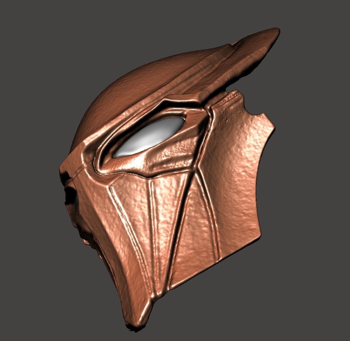 Falconer Predator Biomask - cosplay mask helmet  Hi-detailed STL 3D print model_4