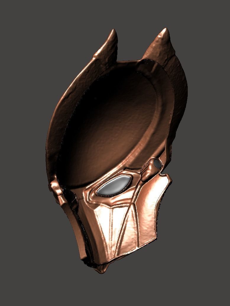 Falconer Predator Biomask - cosplay mask helmet  Hi-detailed STL 3D print model_32