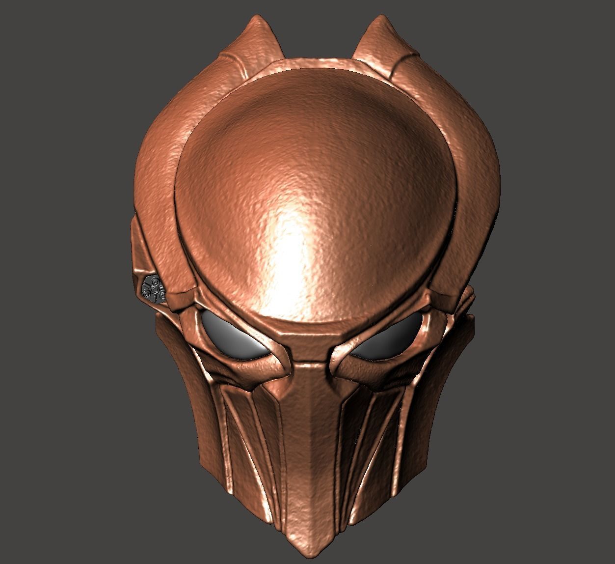 Falconer Predator Biomask - cosplay mask helmet  Hi-detailed STL 3D print model_2