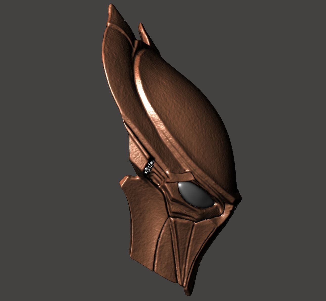 Falconer Predator Biomask - cosplay mask helmet  Hi-detailed STL 3D print model_6