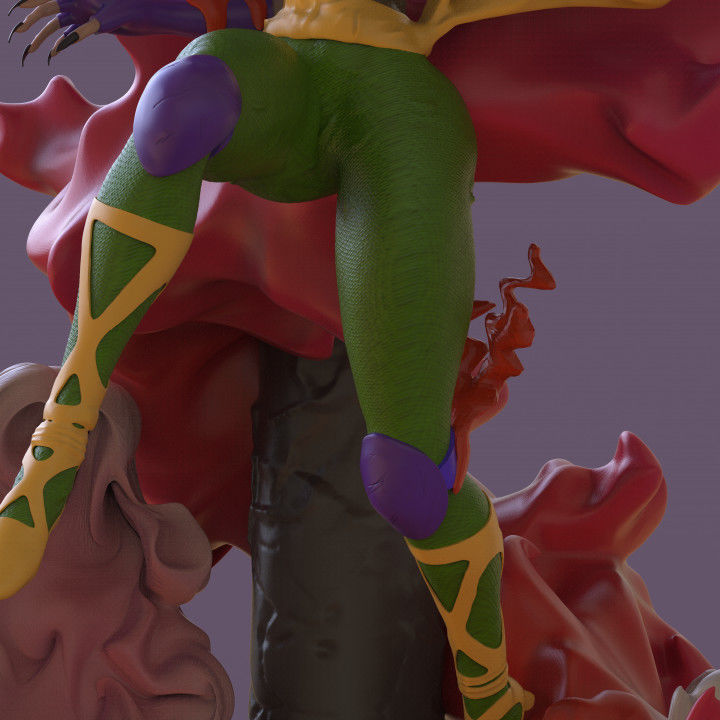 Saint China warrior 3D print model_1