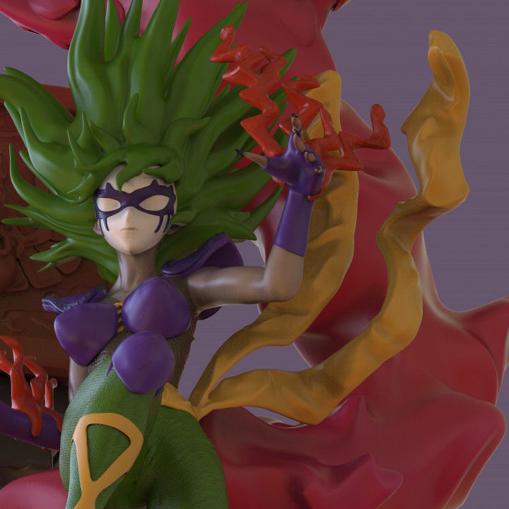 Saint China warrior 3D print model_2