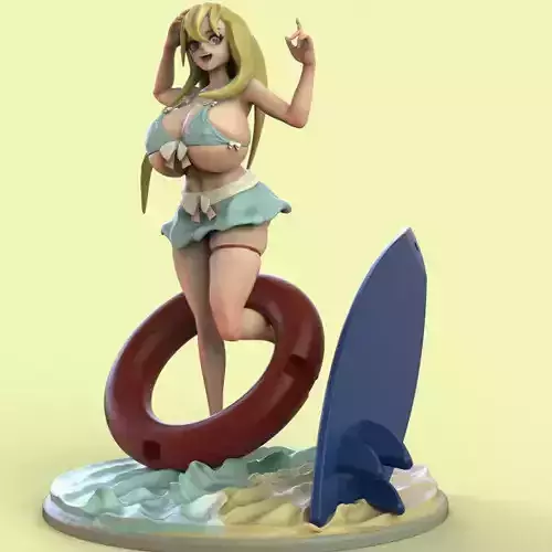 sool waifu 3D print model