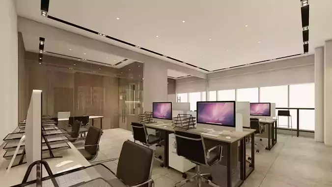 LUXURY MINIMALIST OFFICE