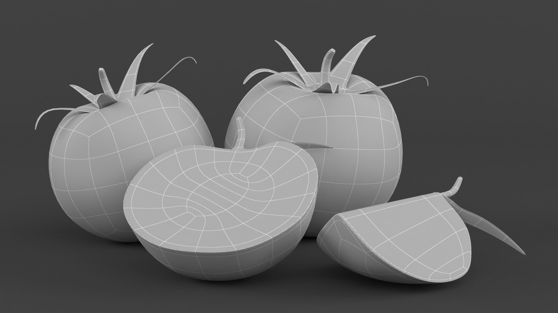 Tomato 3D model_5
