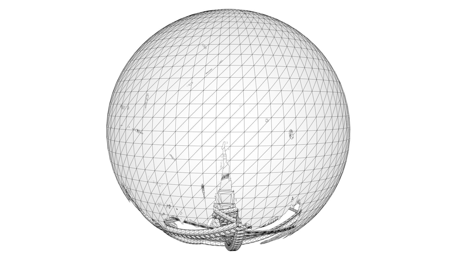 The Traveler egg 3D model_2