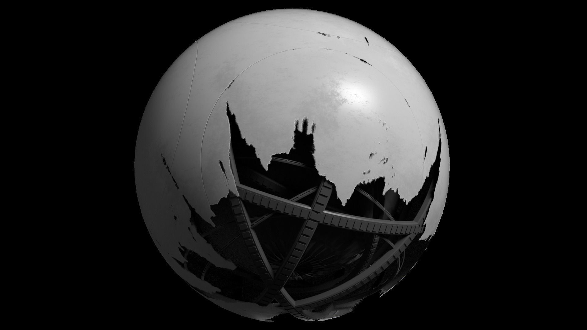 The Traveler egg 3D model_4