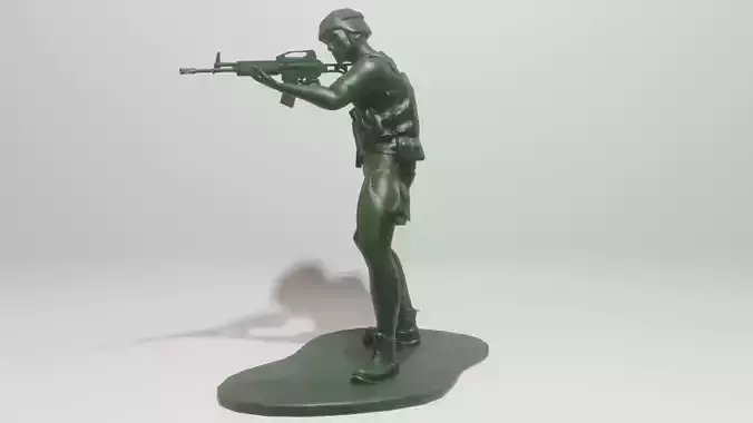 Toy Soldier 3D model