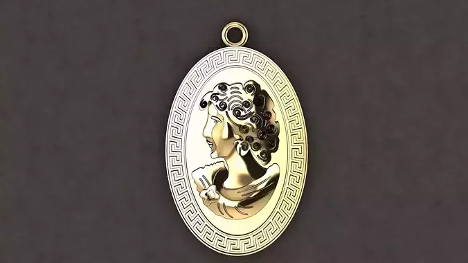 Elizabeth Queen II Jewelry Pendant 