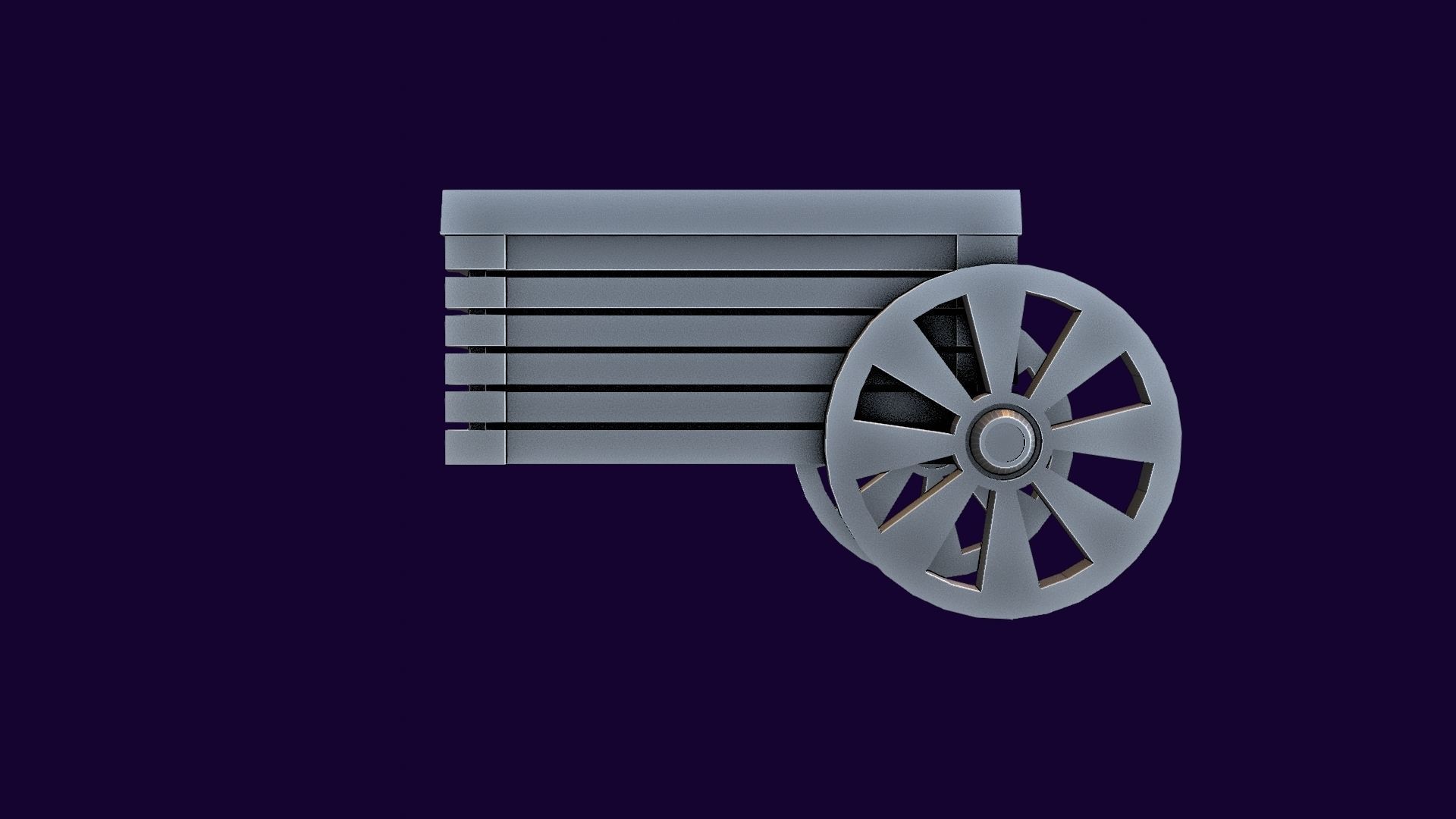 Lowpoly nature cabin collection Low-poly 3D model_12