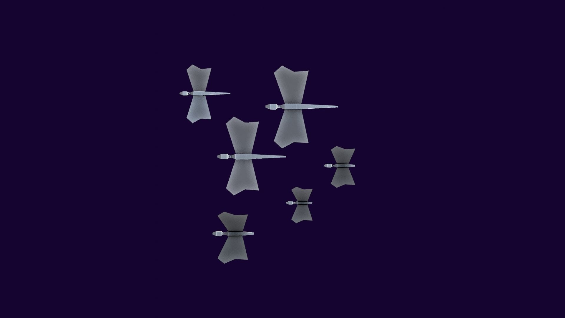 Lowpoly nature cabin collection Low-poly 3D model_10