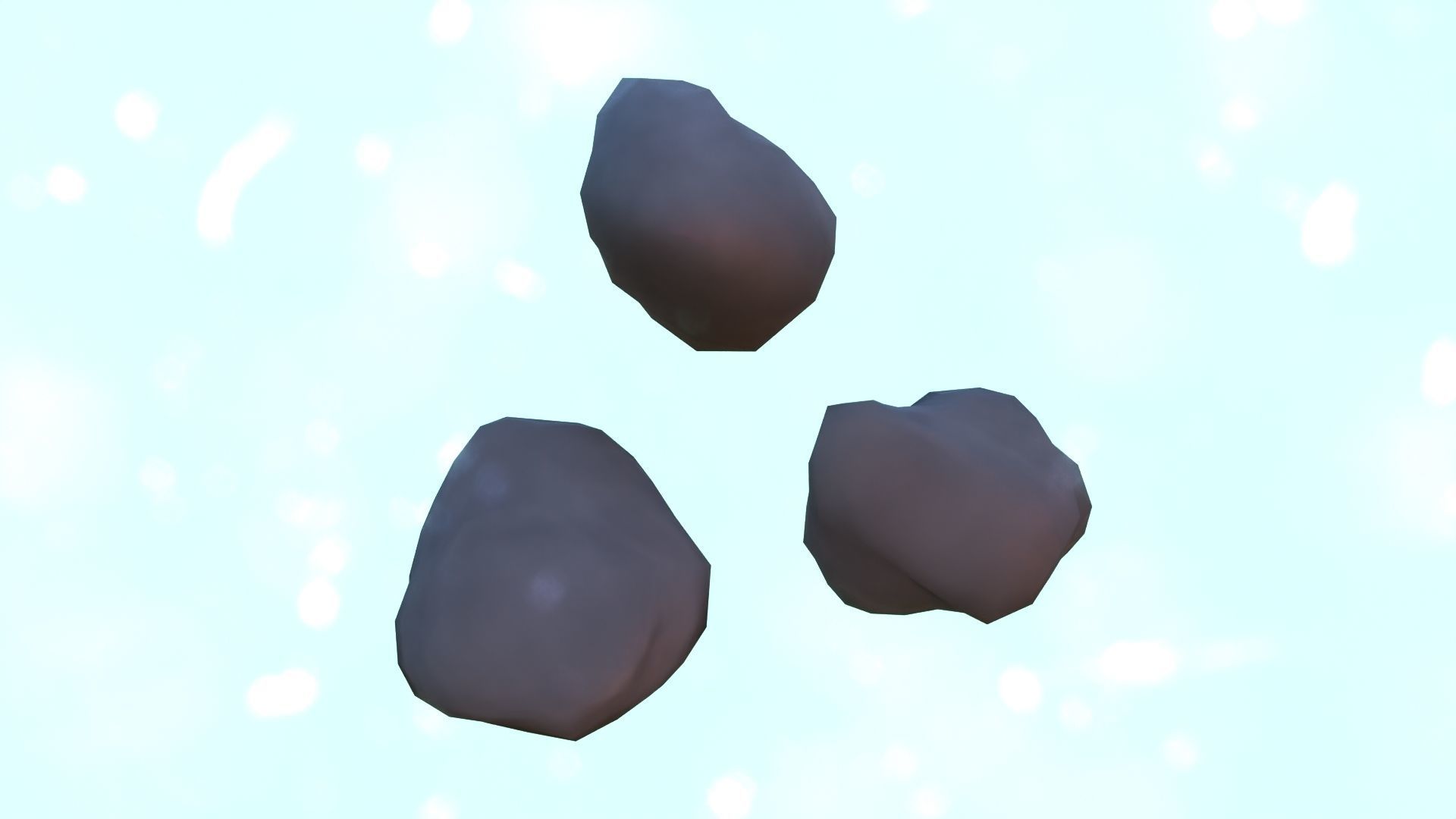 Lowpoly nature cabin collection Low-poly 3D model_23