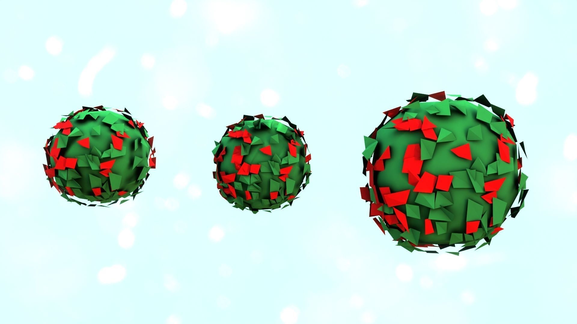 Lowpoly nature cabin collection Low-poly 3D model_27