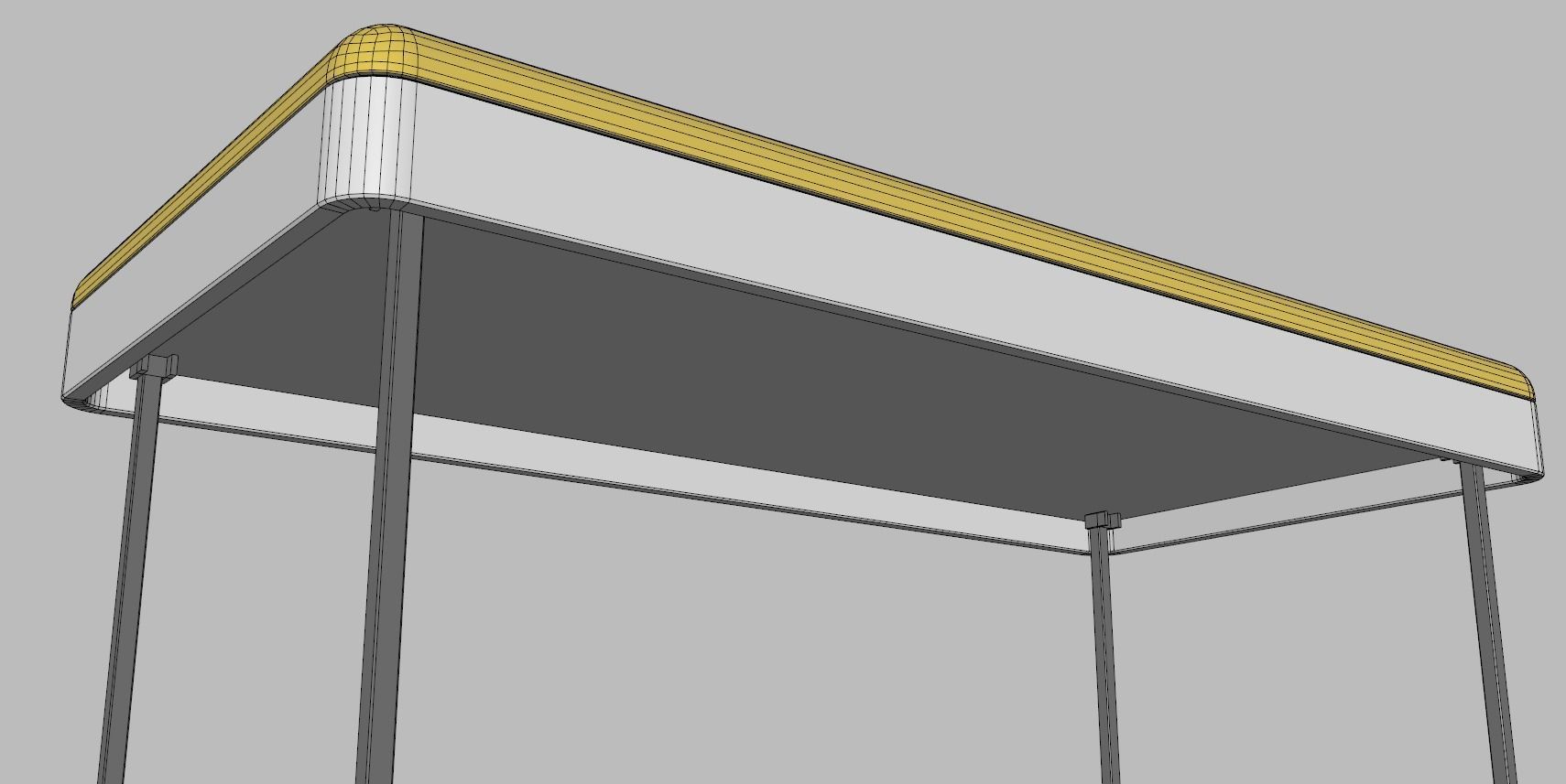 Gelato Push Cart 3D model_10