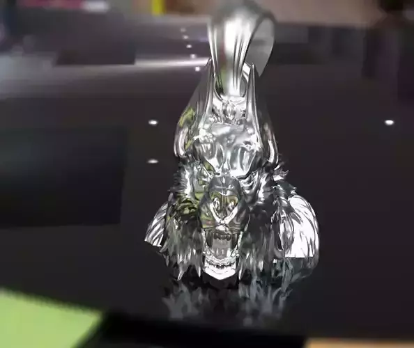 Wolf Direwolf pendant