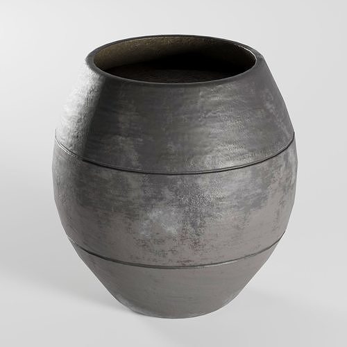 concrete vase Free 3D model
