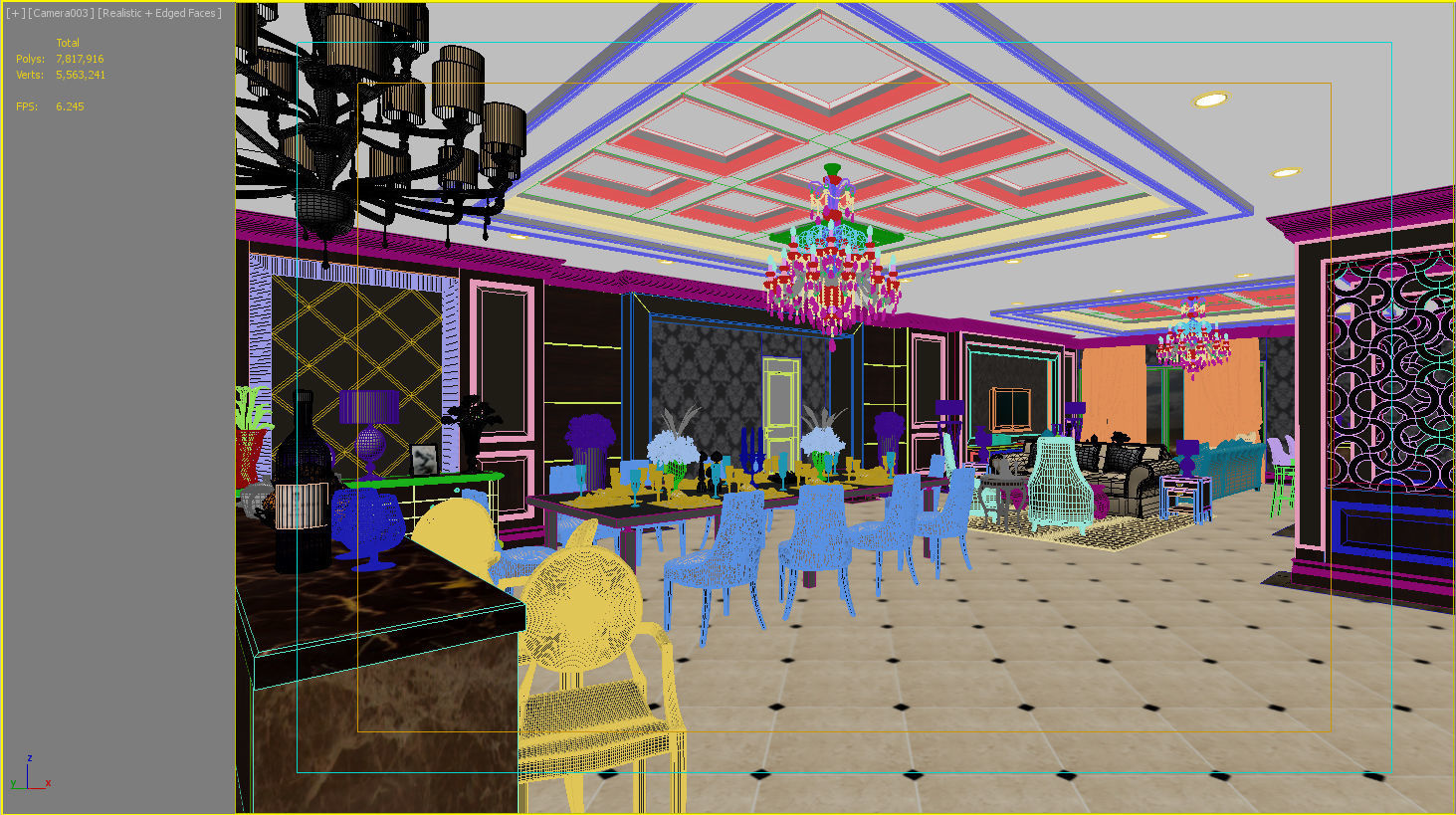 Suite condo 3D model_4