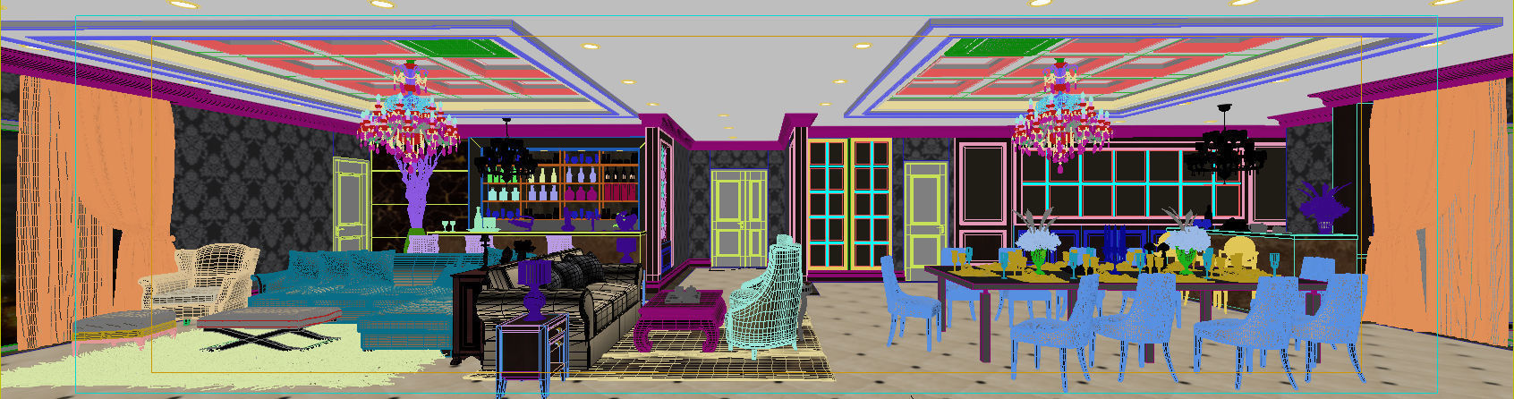 Suite condo 3D model_5