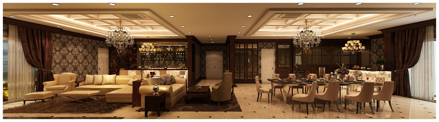 Suite condo 3D model_2