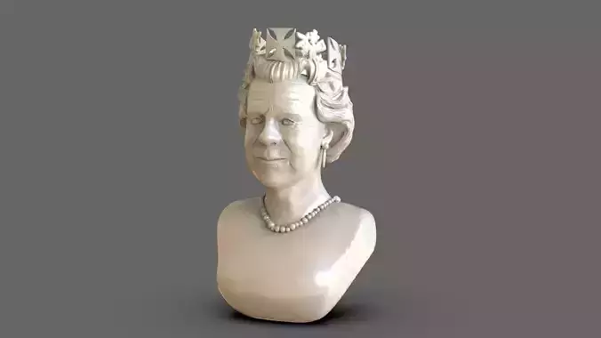  Elizabeth II Queen Bust