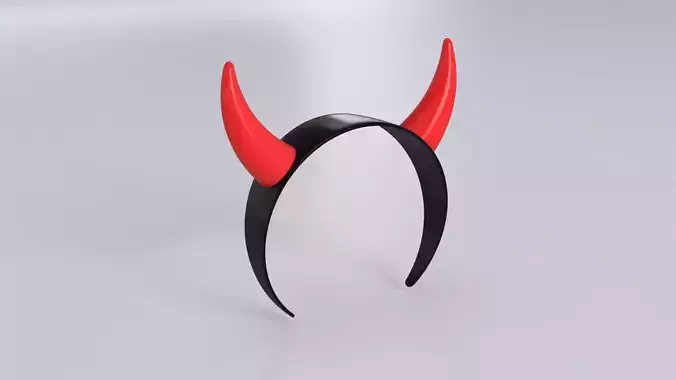Wearable ears evil 3d model