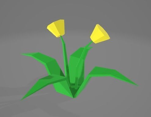 Nature Pack Low-poly 3D model_5